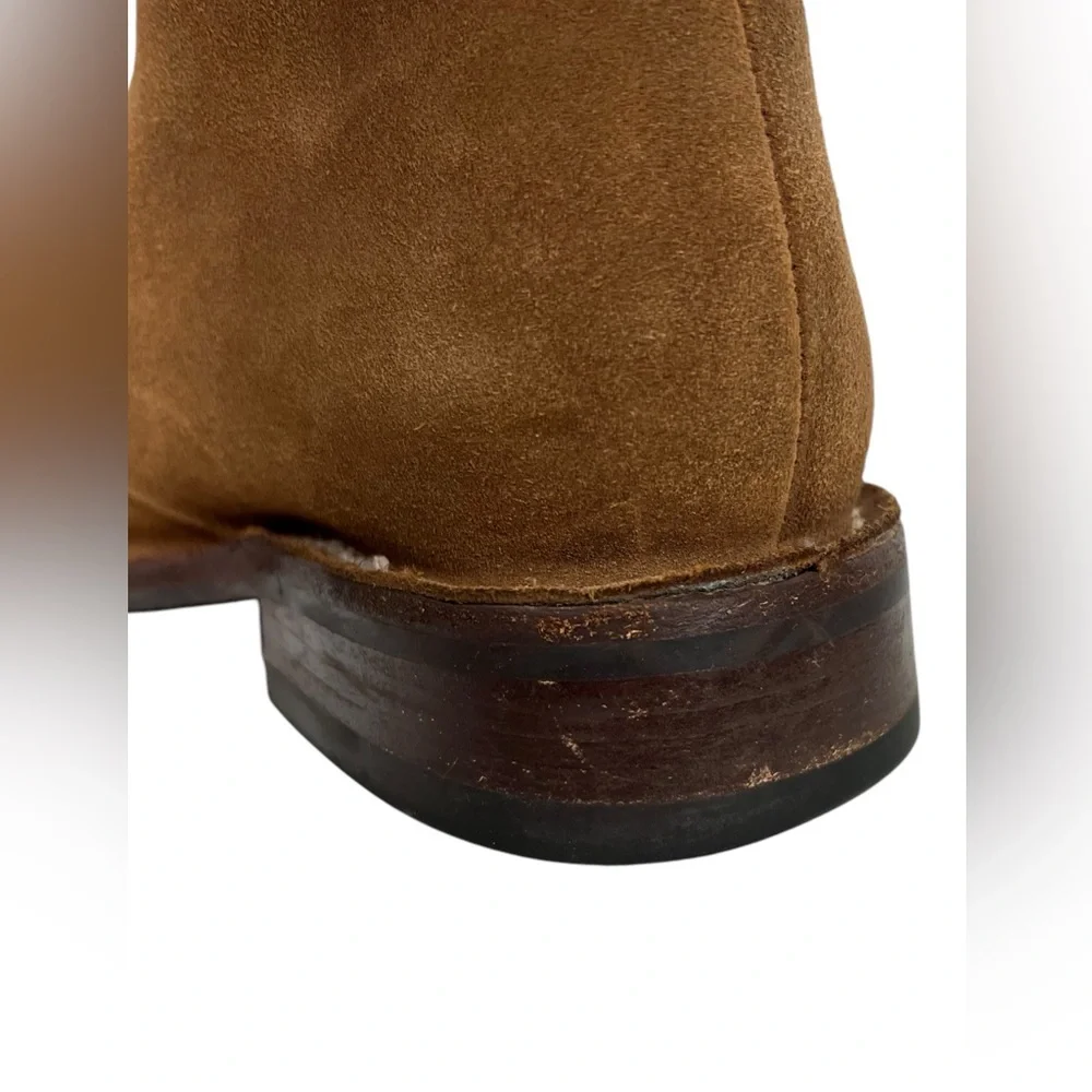 THURSDAY Boot Everyday Mens Size 9 Scout Brown Ankle Chukka Suede Boots Lace Up
